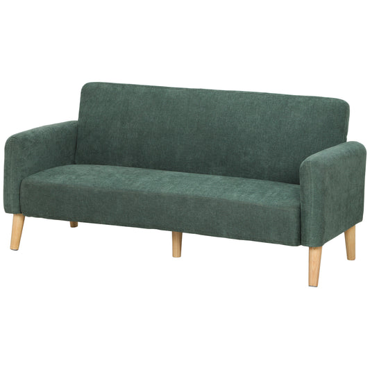 2 Seater Sofa, Velvet Small Couch with 20cm Thick Padding, Wide and Deep Seat