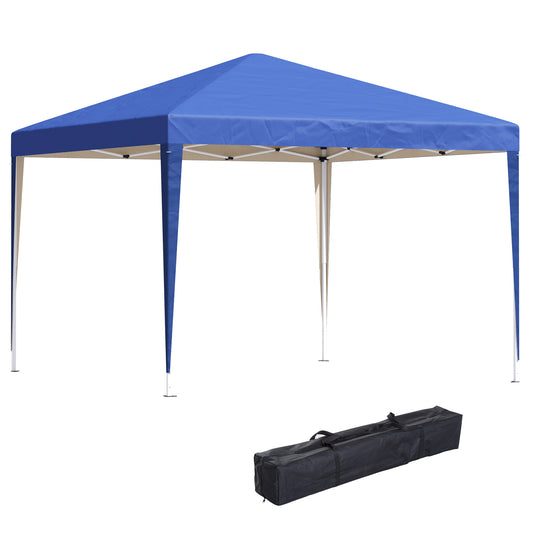 3 x 3M Garden Pop Up Gazebo Height Adjustable Marquee Party Tent Wedding Canopy with Carrying Bag