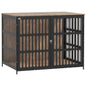 Dog Crate Furniture with Anti-Chew Resistant Mesh, Anti-Escape Single Door, for Extra Large Dogs, 118 x 80 x 92 cm