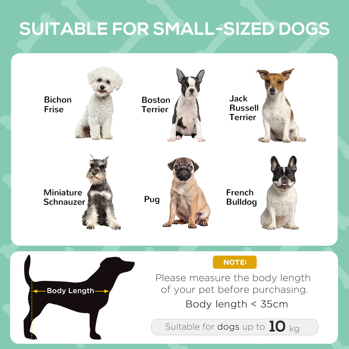 Outdoor Dog Bed with Removable Canopy, Portable Raised Dog Bed for Camping, Garden & Beach, Water-Resistant UV-Protection Mesh Pet Cot Sun Lounger, for Small Pets, 61 x 46 x 62 cm