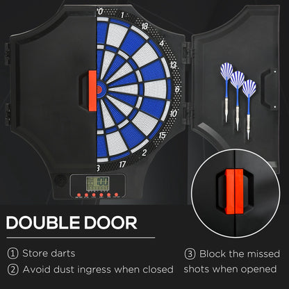 Electronic Dartboard Set, with 31 Games, for Eight Players