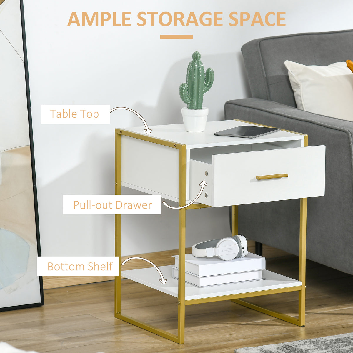 Modern Bedside Table