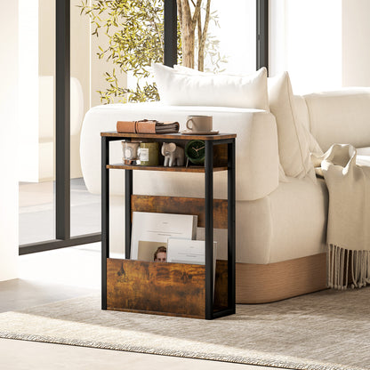 Industrial-Style Side Table