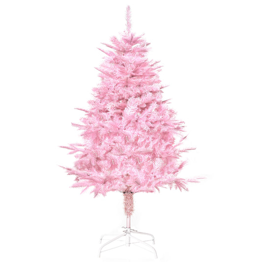 4FT Artificial Christmas Tree Holiday Xmas Holiday Tree Decoration with Automatic Open for Home Party, Pink