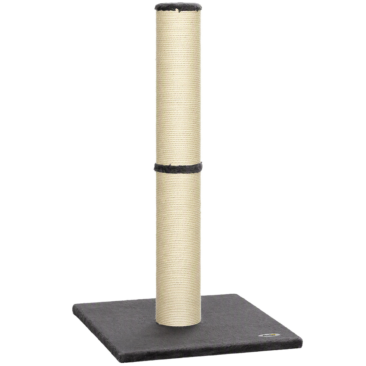 Cat Scratching Post, 80cm Tall Cat Scratch Post with Sisal Rope, Plush Base, Lightweight Claw Scratcher