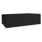Outdoor Garden Furniture Cover Waterproof, Anti-UV 600D Heavy Duty Oxford Fabric Patio Furniture Cover for Rectangular Sofa Table Set, Black, 245 x 165 x 66 cm
