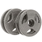 Set of 4 Cast Iron Weight Plate for 2 inch/5cm hole Dumbbell Handle Bar 15kg Dumbbell Plates Barbell Weight 2 x 5kg, 2 x 2.5kg