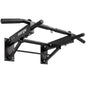 Pull Up Bar Wall Mounted Chin Up Bar with Folding Design, 3 Hooks for Resistance Bands, Supports up to 120 kg, Black