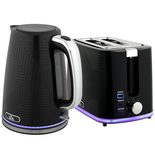 Modern Kettle and Toaster Set