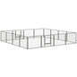 16 Panels Heavy Duty Puppy Playpen, for Small Dogs, Indoor and Outdoor Use - Grey