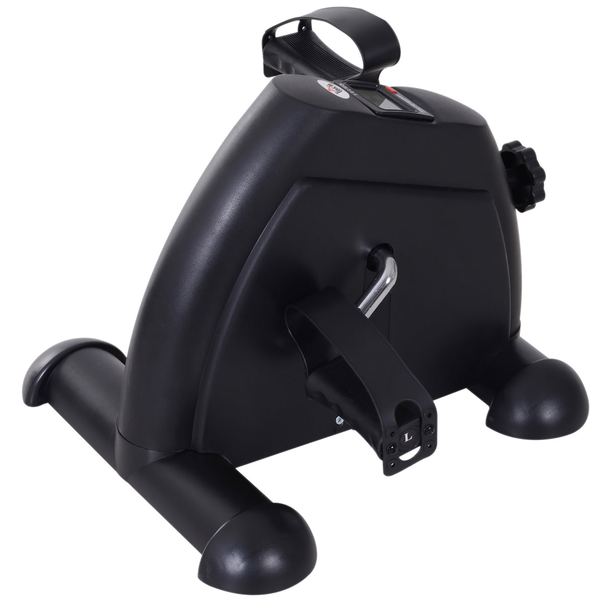 Mini Exercise Bike, Portable Pedal Exerciser, Under Desk Bike with LCD Display for Legs and Arms Training