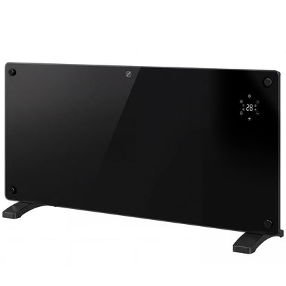 1500W 5-35℃ Smart Control Heater - Black