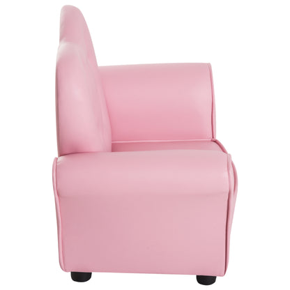 Kids Armchair Toddler Chair Seating Relax Playroom Seater Girl Princess Pink