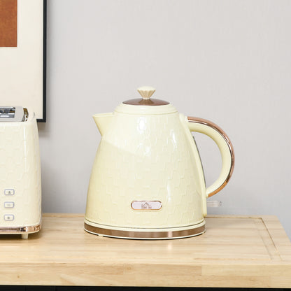 Electric Kettle, 1.7L, Fast Boil, 3000W Cordless Water Kettle with Removable Washable Anti-scale Filter
