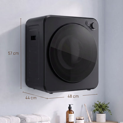 4kg Front Load Laundry Dryer, Portable Clothes Dryer with 2 Power Modes, 400W/800W