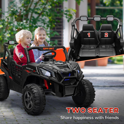 24V 2 Seater Kids Electric Car with Remote Control, Suspension System, Slow Start, 3 Speeds, for 3-8 Years