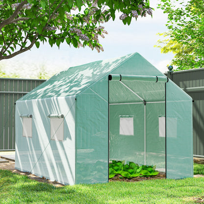 Polyethylene Walk-in Polytunnel Greenhouse, 2 x 3(m)
