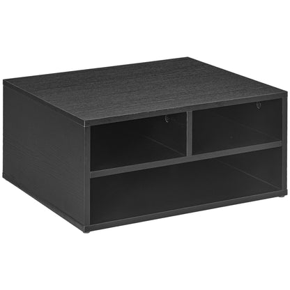 Three-Compartment Printer Storage Cabinet