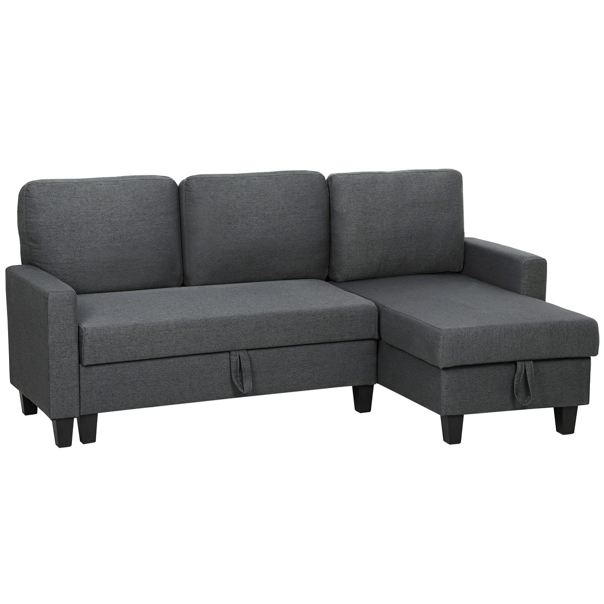 Three-Seater Storage Sofa Bed
