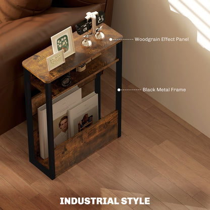 Industrial-Style Side Table