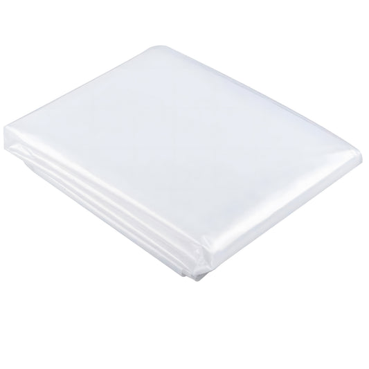 6 X 10m Heavy Duty (150um/6mil) Polyethylene Greenhouse Cover Replacement, UV Resistant Waterproof Plastic Polytunnel Cover, Clear