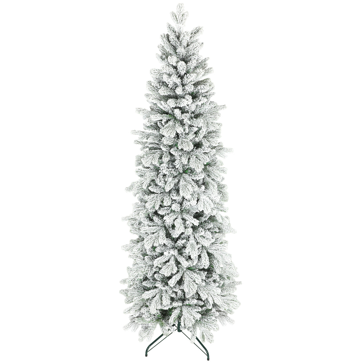 7ft Flocked Artificial Christmas Tree