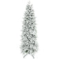 7ft Flocked Artificial Christmas Tree