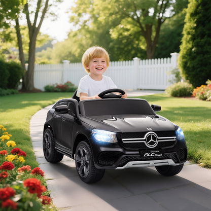 Mercedes-Benz GLC Licensed Kids Ride on Car with Remote Control, Soft Start, MP3, LED Headlights