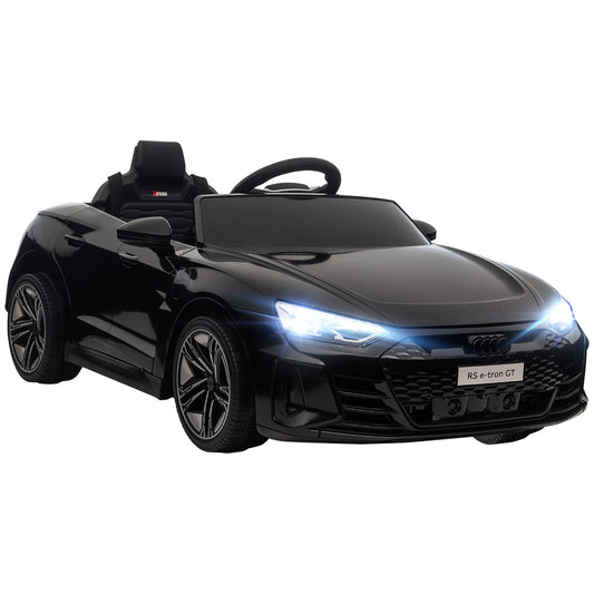 Audi Licensed 12V Kids Electric Ride-On, with Remote Control, Suspension System, Lights, Music, Motor