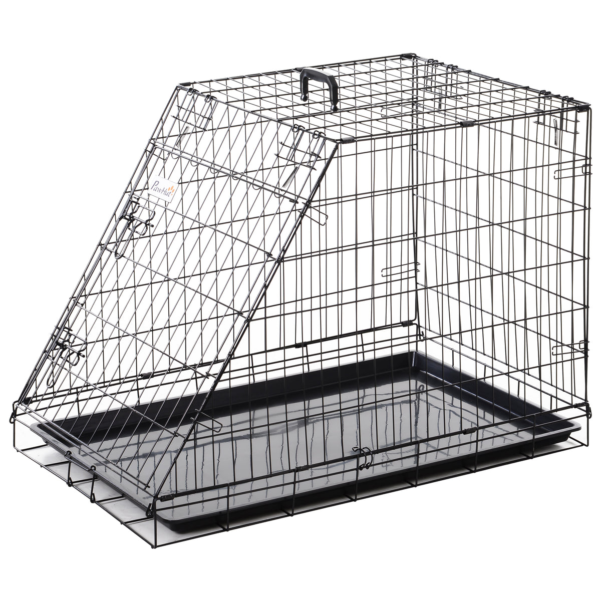 Trapeze Collapsible Dog Pet Travel Box Cage Removable Tray 93 x 58 x 65cm