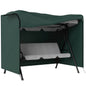 152 x 177cm Three-Seater Swing Chair Protective Cover Green