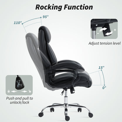 Executive Office Chair with Spring Padding