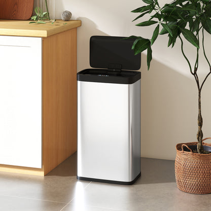 45L Stainless Steel Sensor Bin