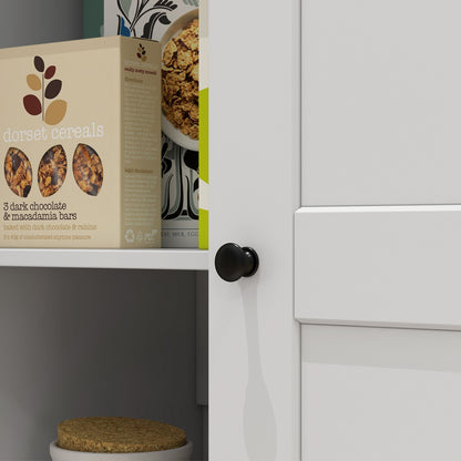 172cm Kitchen Cupboard, Freestanding Storage Cabinet with Doors and Shelves, Modern 2-Door Kitchen Pantry Cupboard for Dining Room