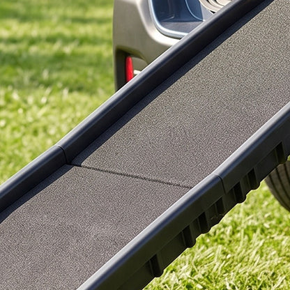 Foldable Dog Ramp with Frosted Anti-slip Surface, Portable & Lightweight, for Cars, Home, 155 x 38.5 x 15.5 cm