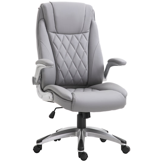 Faux Leather Executive Swivel Office Chair