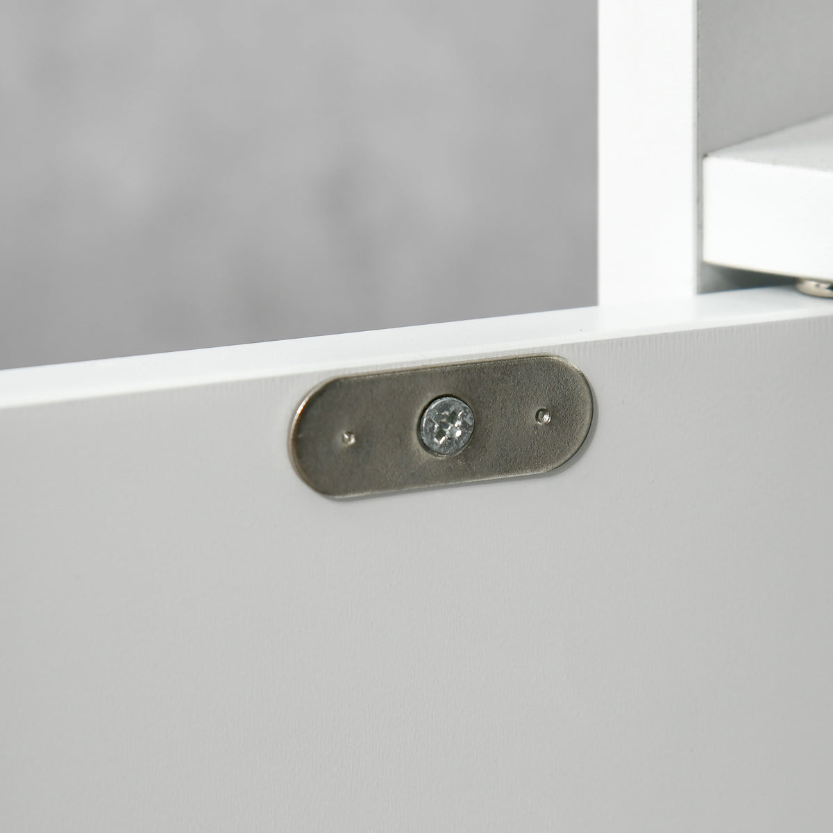Modern Bathroom Storage Cabinet, Freestanding Tall Bathroom Cabinet with Open Shelves for Bedroom Hallway