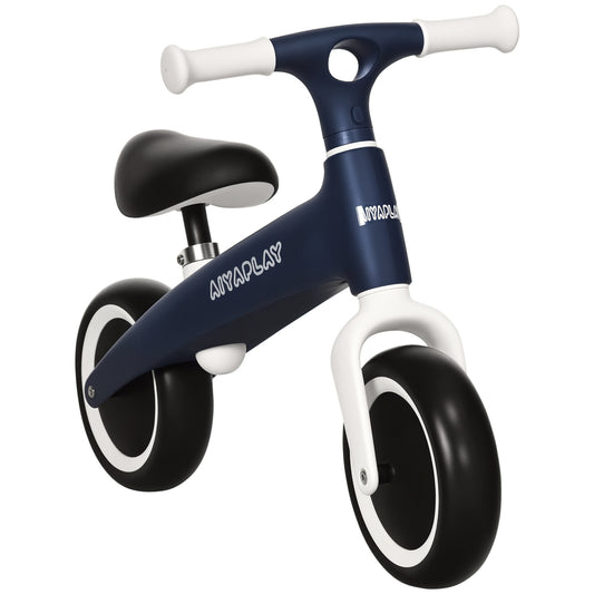 Baby Balance Bike, with Adjustable Seat, for 1.5-3 Years - Blue