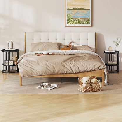Set of Two Marble-Effect Coffee Tables