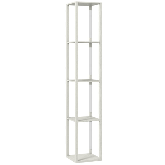 Floor Lamp with Shelves and 3 Brightness Levels