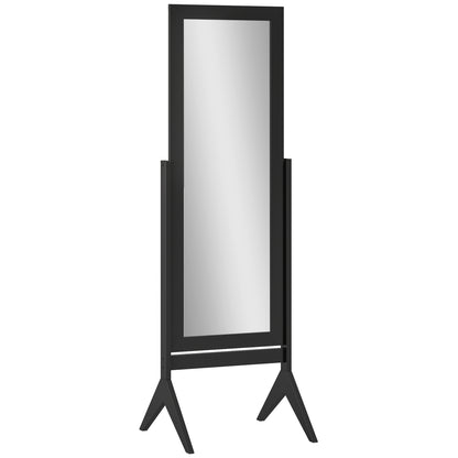 Freestanding Adjustable Angle Dressing Mirror, Full Length Mirror for Bedroom, Living Room, 148 x 47 cm