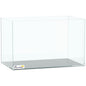 Fish Tank Bare Glass for DIY Glass Aquarium with Protective Base Mat 24L Transparent for Fish Shrimps