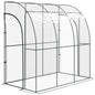 214cm x 118cm Walk-In Lean To Greenhouse, with Accessories