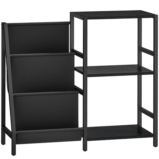 3-Tier Record Player Stand, End Table for Living Room, Bedroom