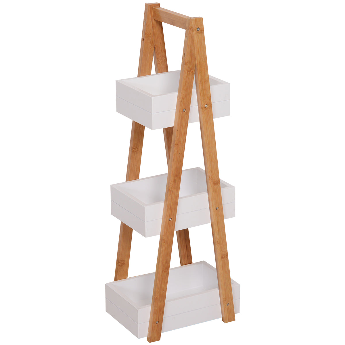 3 Tier Bathroom Shower Caddy Freestanding Rack Storage Unit Shelf Organiser