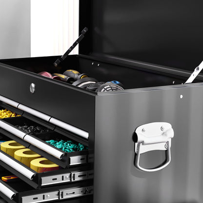 14 Drawer, Two-Part Tool Storage Chest on Wheels