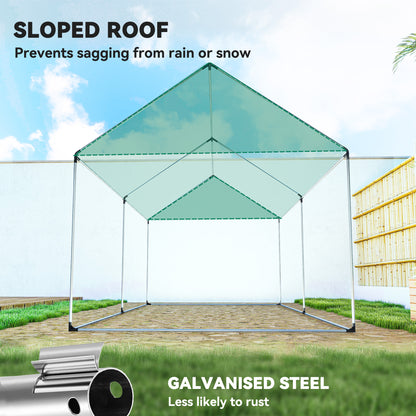 Polyethylene Walk-in Polytunnel Greenhouse, 2 x 3(m)