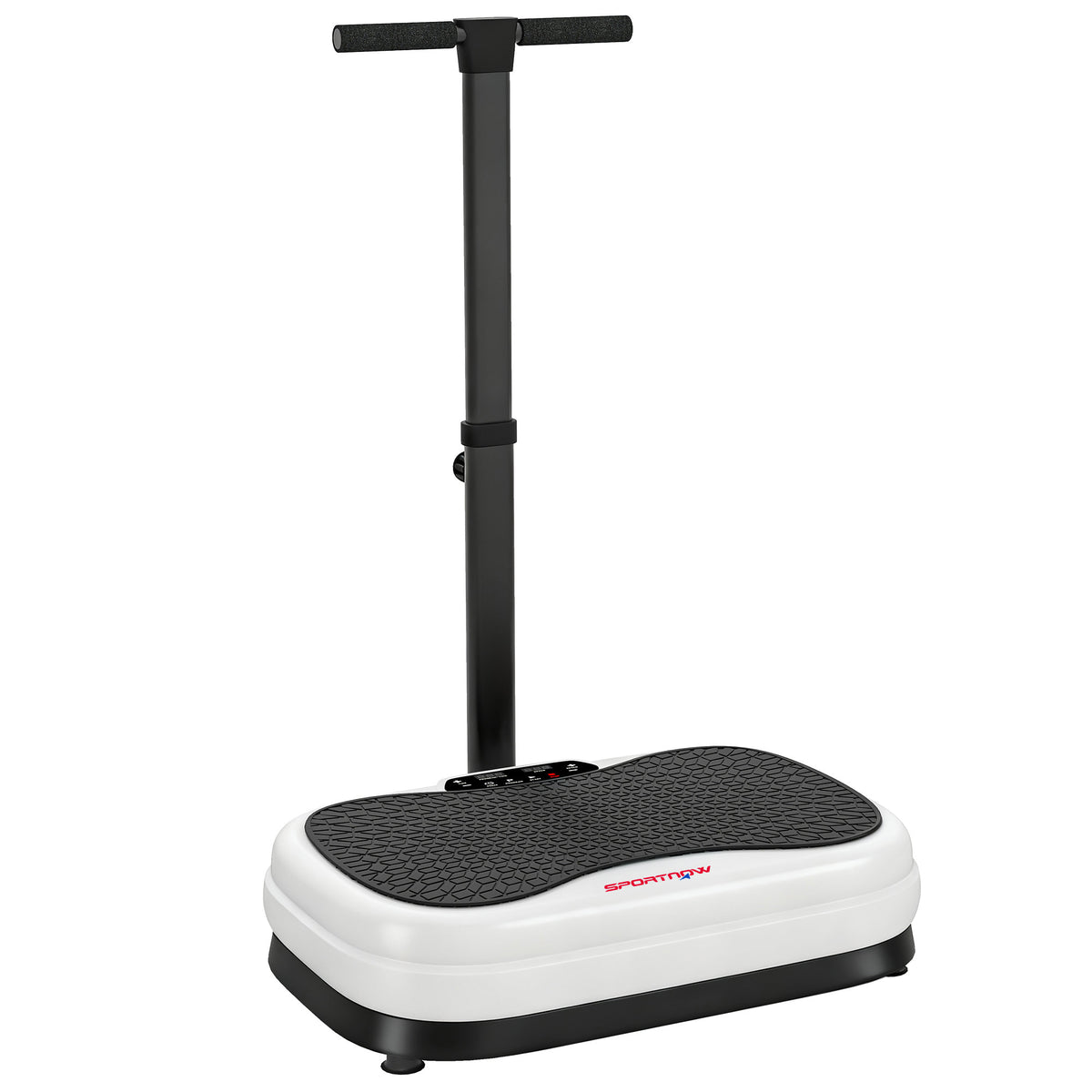 Vibration Plate, with Adjustable/Removable Handle, Preset Modes, 50 Speeds