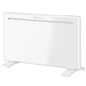Smart Panel Heater Wall Mounted/Freestanding, Electric Heater with Weekly Timer, Open Window & Anti-Frost, 1500W, White