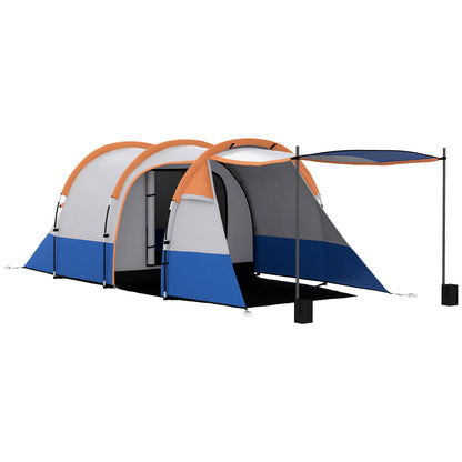Two Man Two-Room Tent, with Porch and Accessories